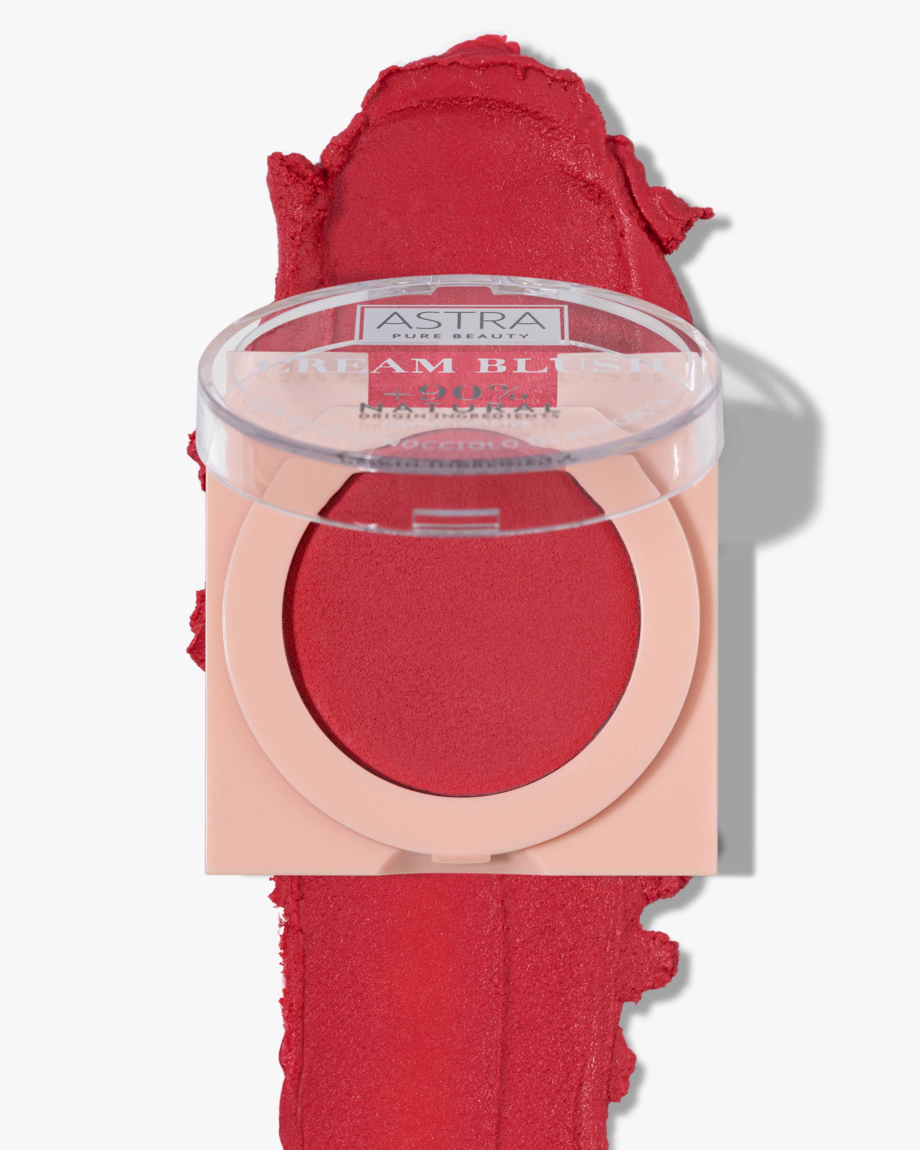 PURE BEAUTY CREAM BLUSH - 04 - Ladybug - Astra Make-Up