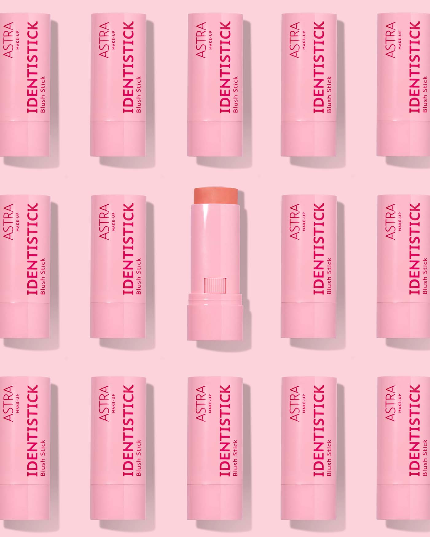 IDENTISTICK BLUSH STICK - 01  - Peach Persona - Astra Make-Up