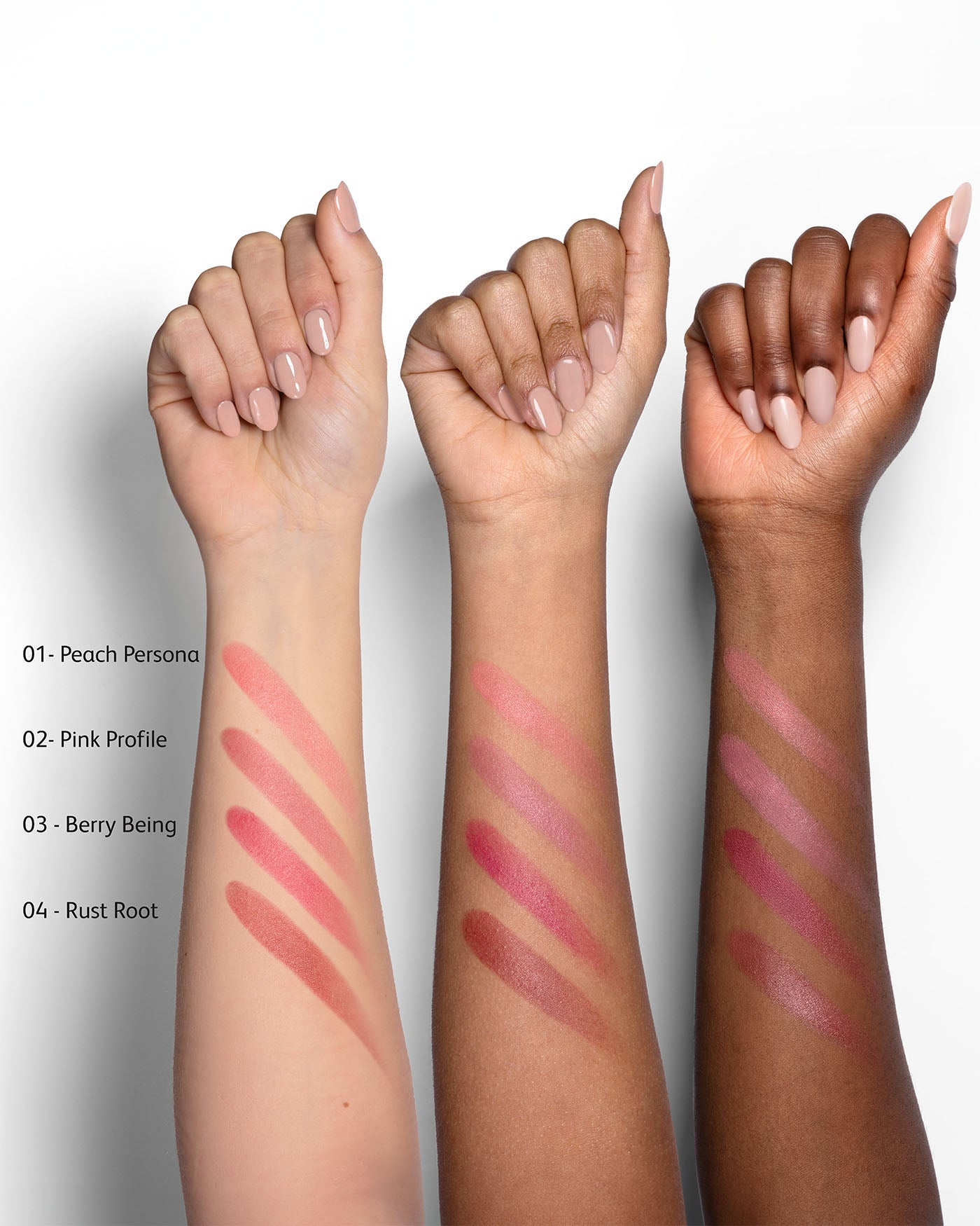 IDENTISTICK BLUSH STICK - 02 - Pink Profile - Astra Make-Up