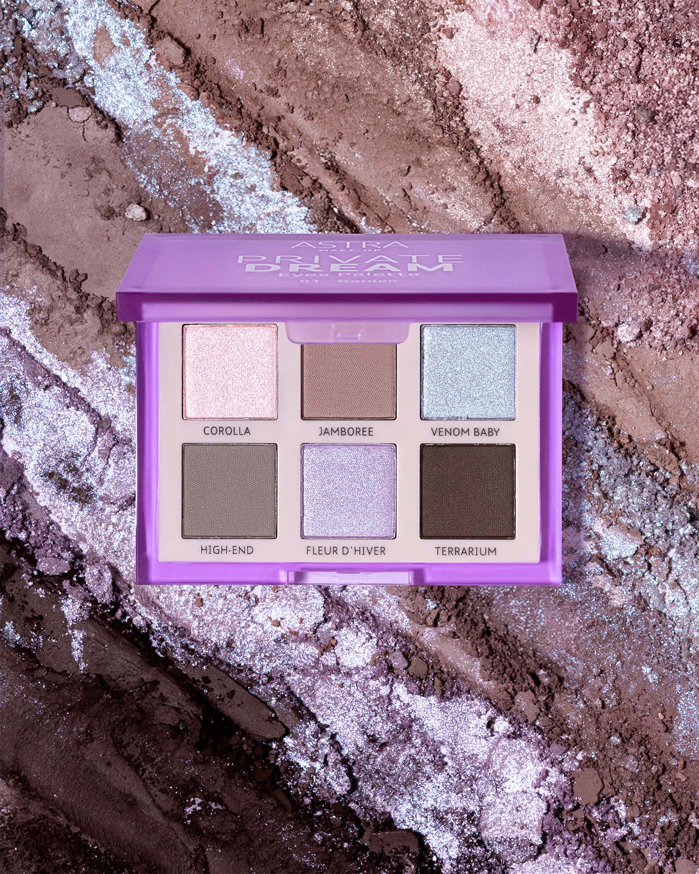 PRIVATE DREAM EYES PALETTE - 01 - Garden - Astra Make-Up