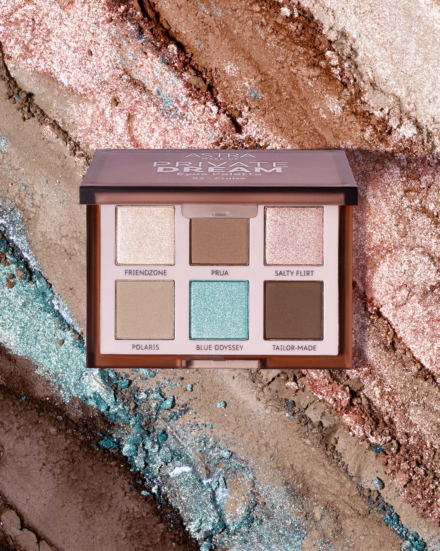 PRIVATE DREAM EYES PALETTE - 02 - Cruise - Astra Make-Up