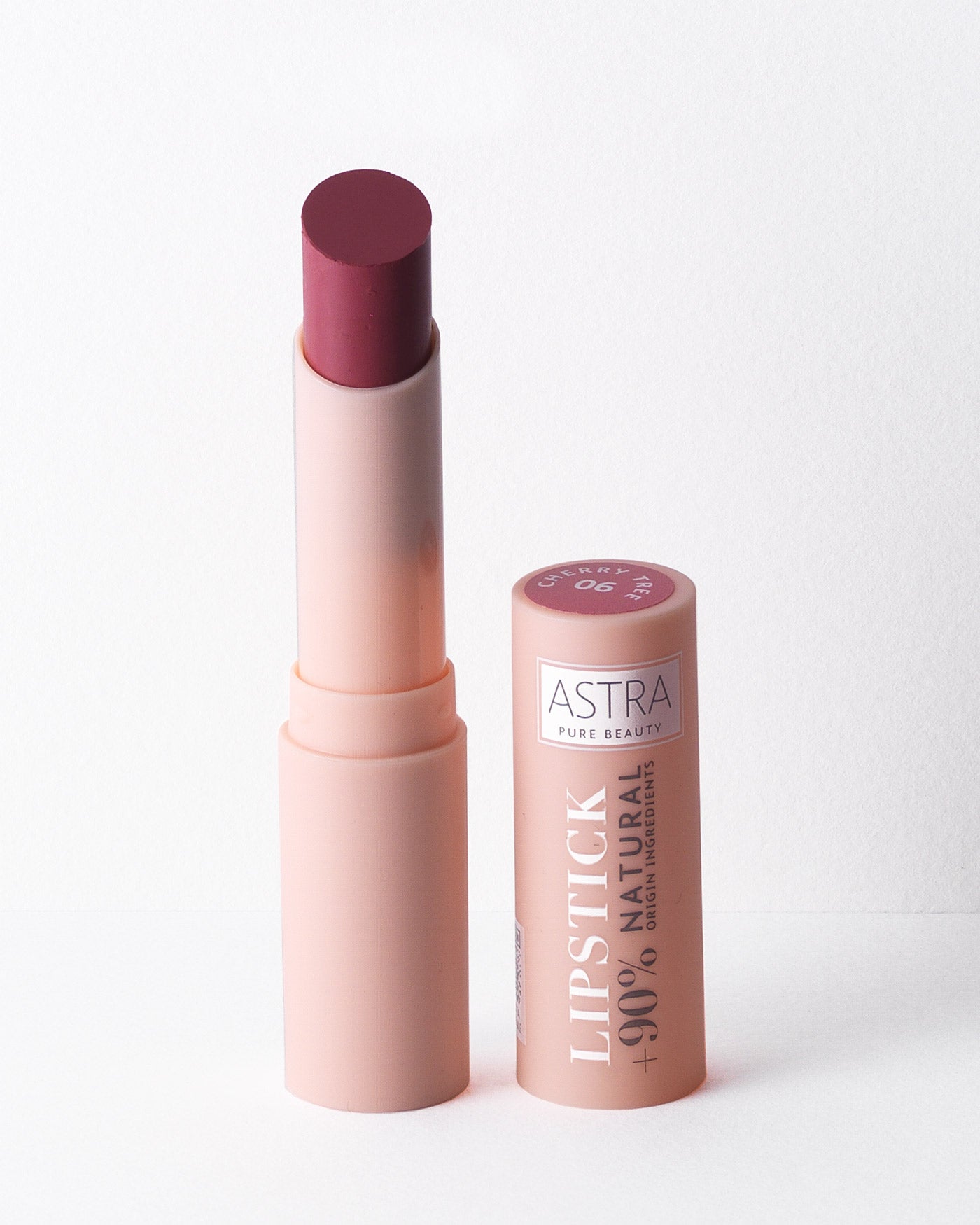 PURE BEAUTY LIPSTICK - 06 - Cherry Tree - Astra Make-Up