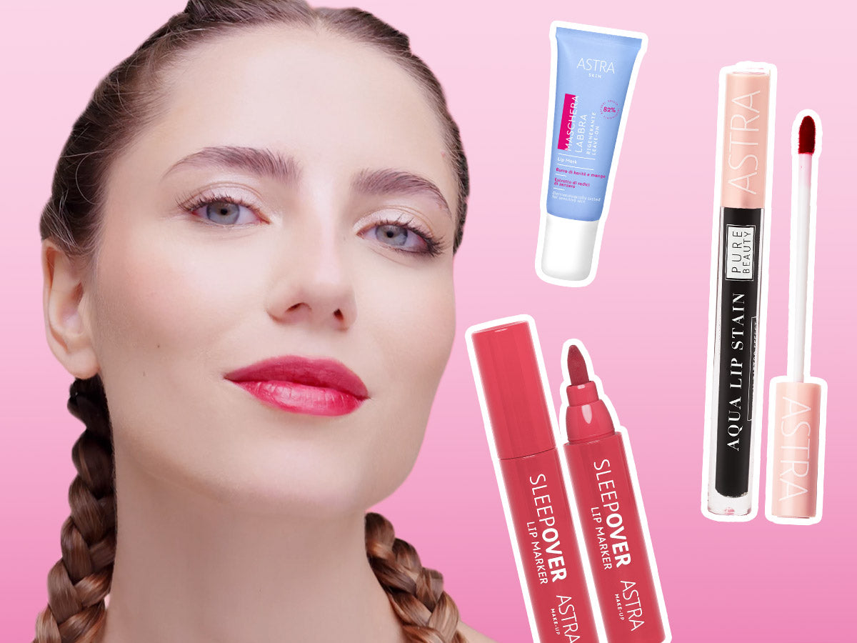 Come applicare il pennarello labbra e la tinta per un risultato impeccabile: il video passo passo - Astra Make-Up