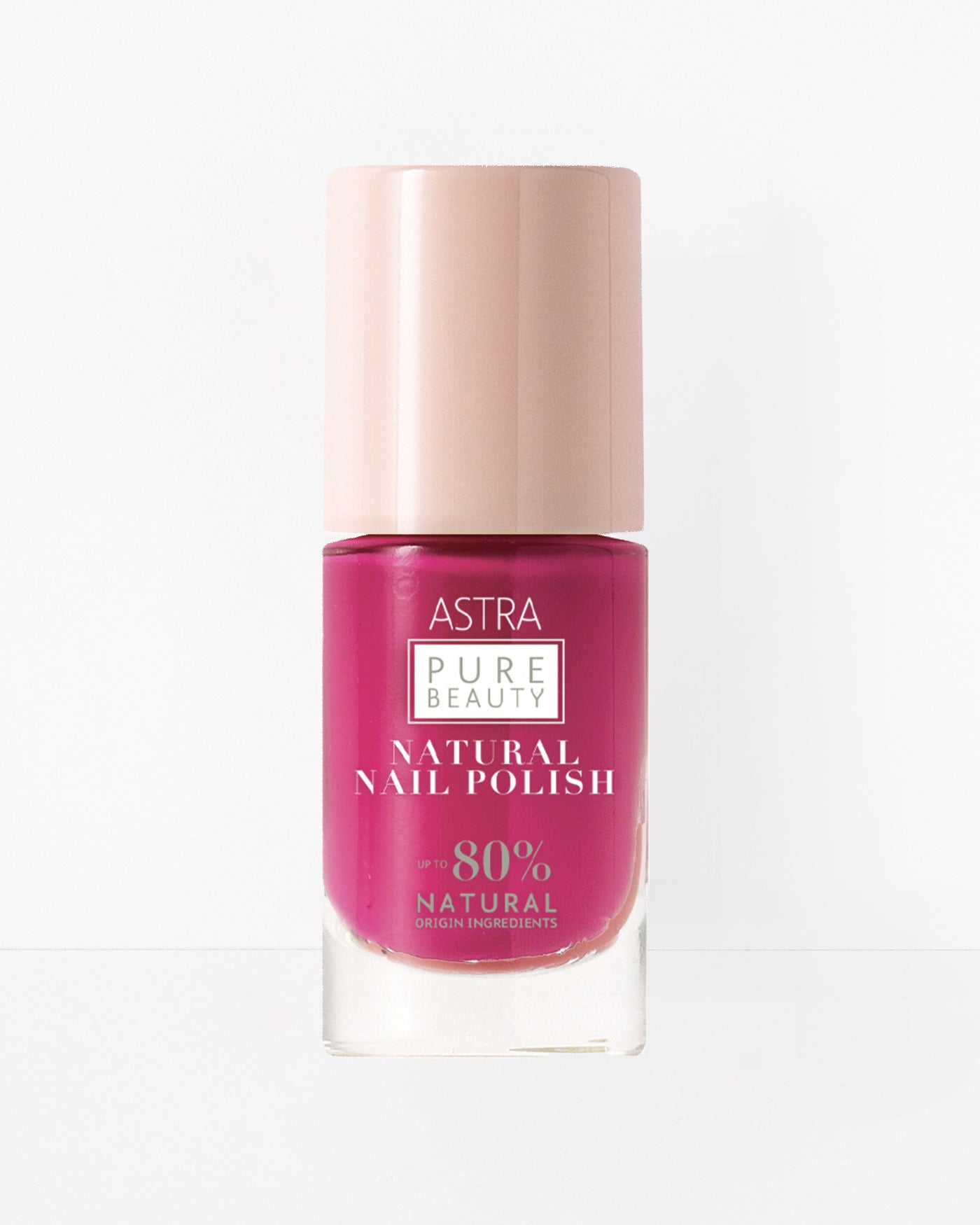 PURE BEAUTY NAIL POLISH - Smalto Unghie Naturale - 10 - Bouganville - Astra Make-Up
