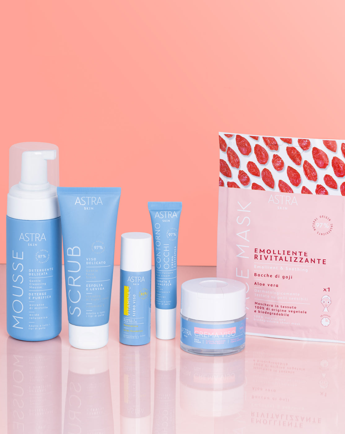 SET SKINCARE - Pelle Disidratata e Sensibile - Estuches y Sets - Astra Make-Up