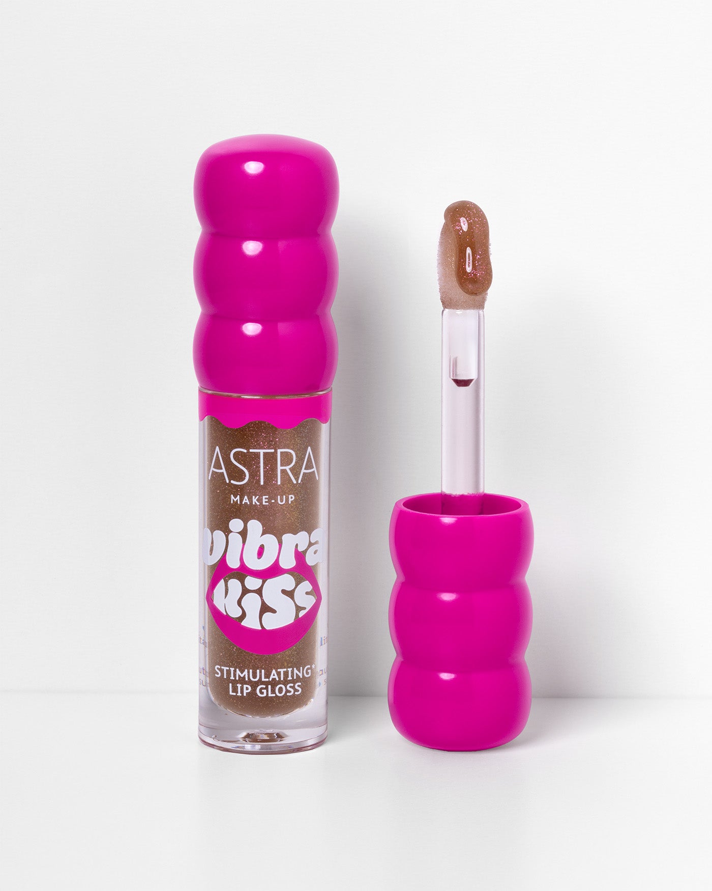 VIBRAKISS STIMULATING LIP GLOSS - 04 - Slow Burn - Astra Make-Up